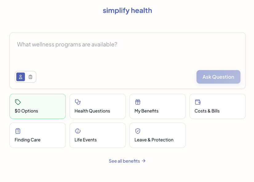 The Guide — conversational interface for employees